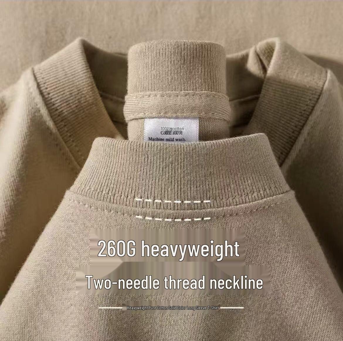 

Жіноча 260г Важка Вага Чиста Бавовна Оверсайз Біла Футболка з Коротким Рукавом XXXL (170-200 jin)