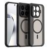 Geeignet für Xiaomi 17T Schutzhülle Mi17T Pro Handyhülle, verdicktes Vollschutzschild PC+TPU matt magnetische Saugkraft