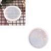 Round Resins Tray Moulds for Candle Holders Jewelry Tray Storage Dish Gypsum Silicones Molds for Art Craft