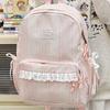 Schoolbag Japanese ins Small Fresh Simple School Bag Female Junior High School Student College Student Versatile Class Backpack Travel Backpack