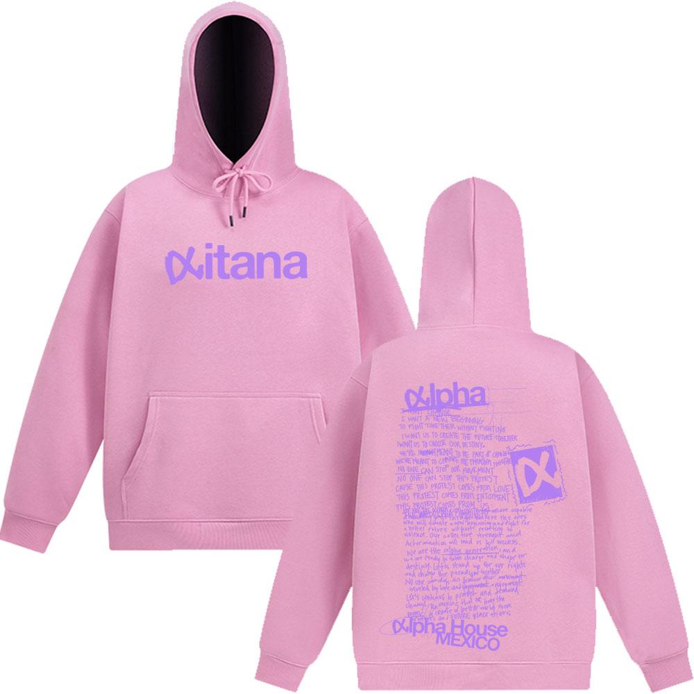 Singer Aitana Ocana Tour 2025 Hoodie Men Women Fashion Aesthetics Long-sleeved Casual Winter Oversized Pullover Fan Gifts Tops