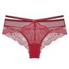 Sexy Breathable Lace Panties Hollow Personality Charming Pure Desire Low Waist Large Size Women's Briefs