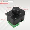 Side Mirror Knob Switch Rearview Adjustment Control 1J1959565A For VW 1998-1999 Golf 2002-2005 Jetta 98-10 Beetle 98-05 Passat