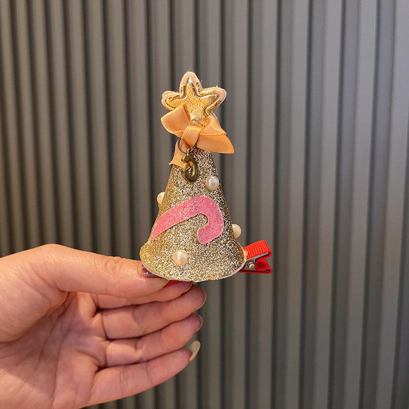 Cross-border Christmas Hair Clip: Cute Holiday Hairpin for Girls' Dress-up