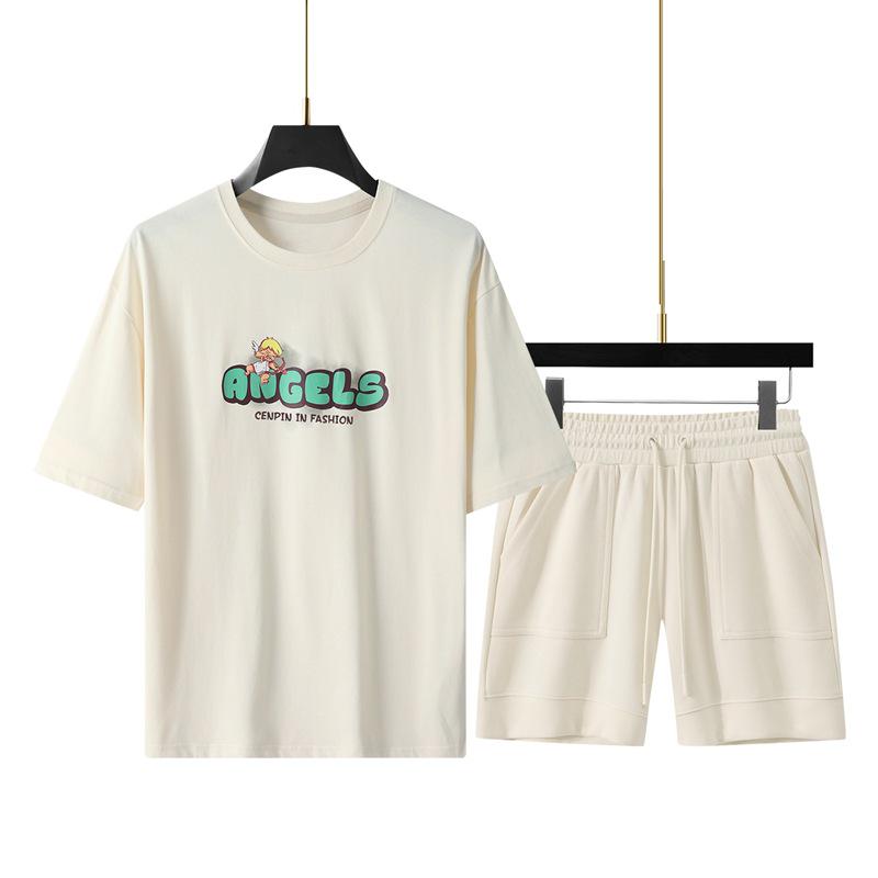 2024 Women's Summer Sportswear Set: Thin Style, Versatile Short Sleeve Top & Shorts, Small Size