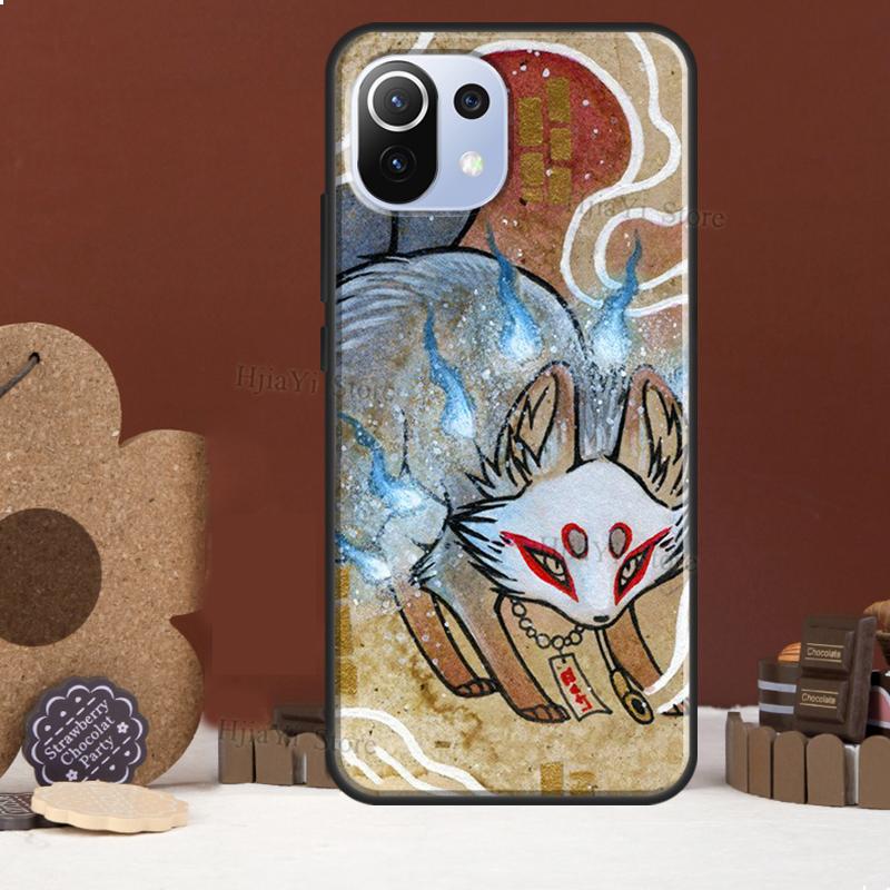 

Japanese Style Fox Funda For POCO F5 X3 X4 X5 Pro F4 GT C40 F3 Case For Xiaomi 11T 12T Pro 12 X 13 Lite Cover Xiaomi 13 Lite