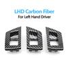 3pcs Set LHD RHD Interior Door Window Lift Adjust Switch Button Cover Trim For BMW 5 Series F10 F11 F18 520i 523i 525i 528i 535i