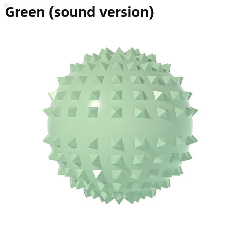 

Мячи для питомцев, Звуковые и Светящиеся мячи, Игрушки-мячи для собак для грызения и прорезывания зубов, Саморазвлекающие и снимающие стресс игрушки для кошек Medium зелёный