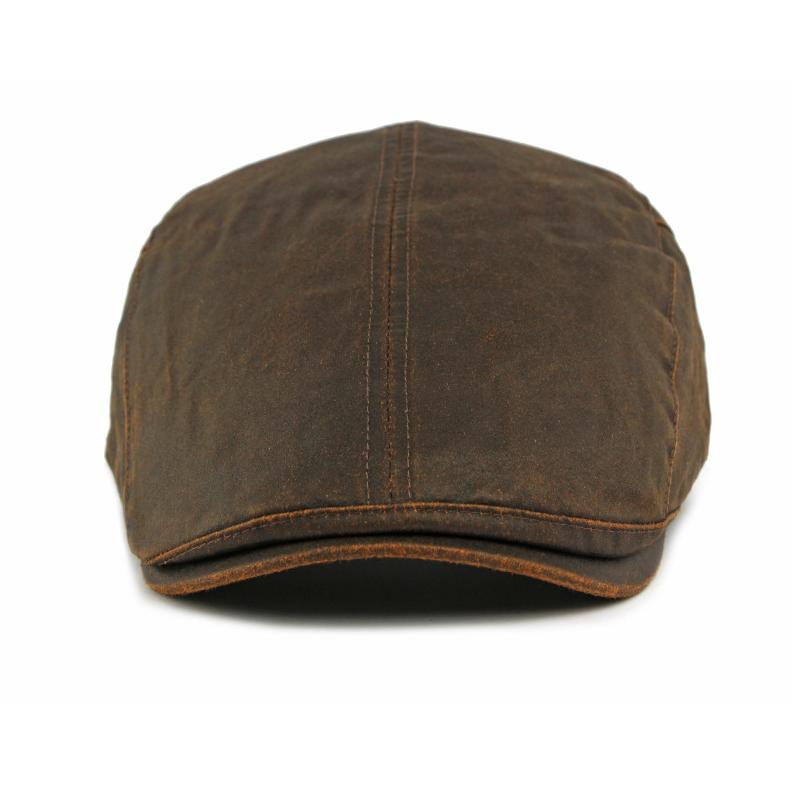 Autumn Winter Hat Men's Beret British Vintage Forward Hat Velvet Thick Warm Cap