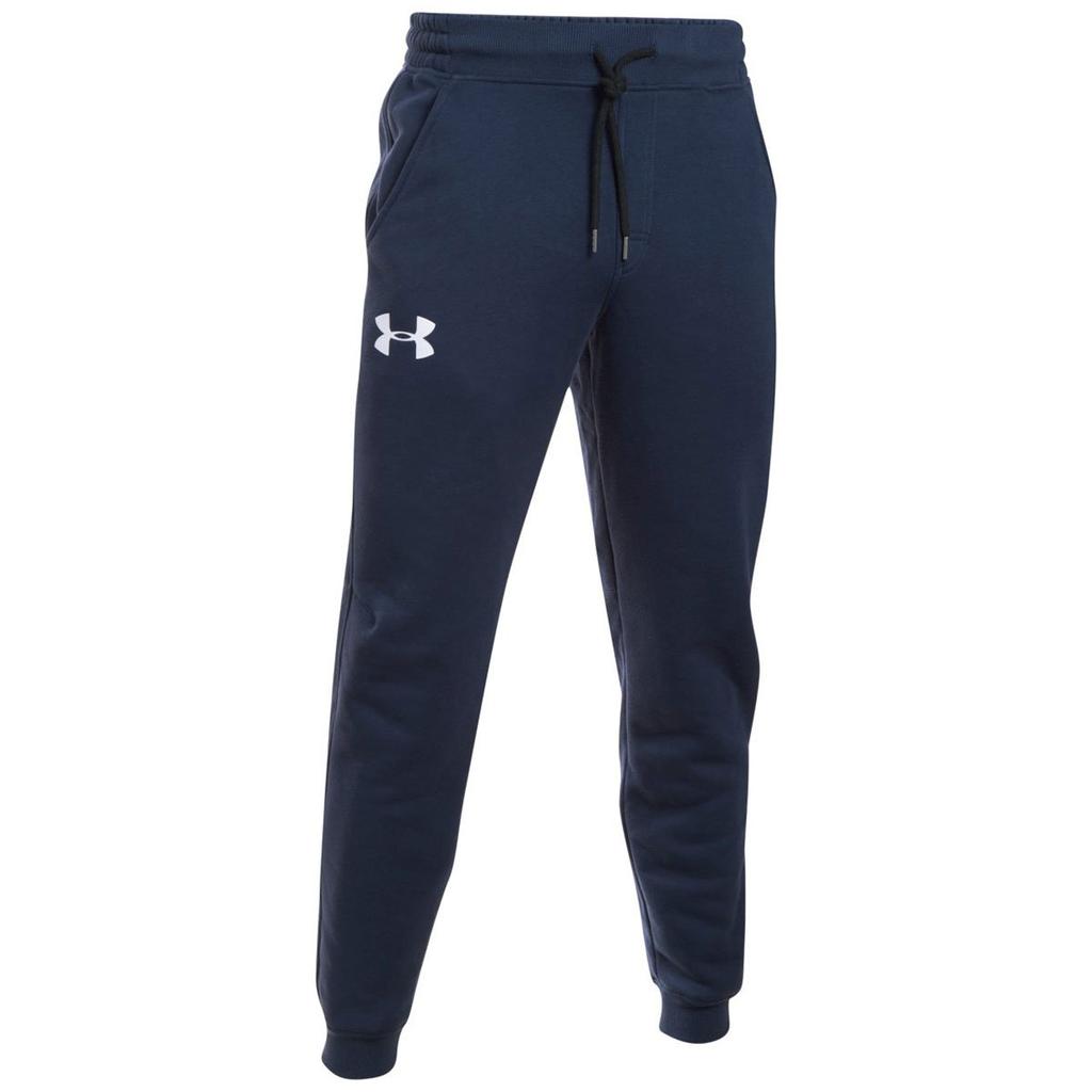 Under Armour Logo Cuffed Mid-Rise Casual Pants Men Bottoms 1269881-410