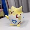 Anime Pokemon Happy Togepi Series Cute Desktop Ornament Model Toy Eggshell Decoration Creativity Collectible Periphery Fun Gifts