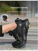 Steel Toe Breathable Fly-Knit Safety Shoes: Lightweight, Anti-Smash & Anti-Puncture with Convenient Rotary Fastening
