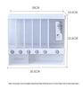 Japanese Style Wall-Mounted Rice Storage Box - Moisture-Proof, Pull-Out, Large Capacity, Multi-Grid Container