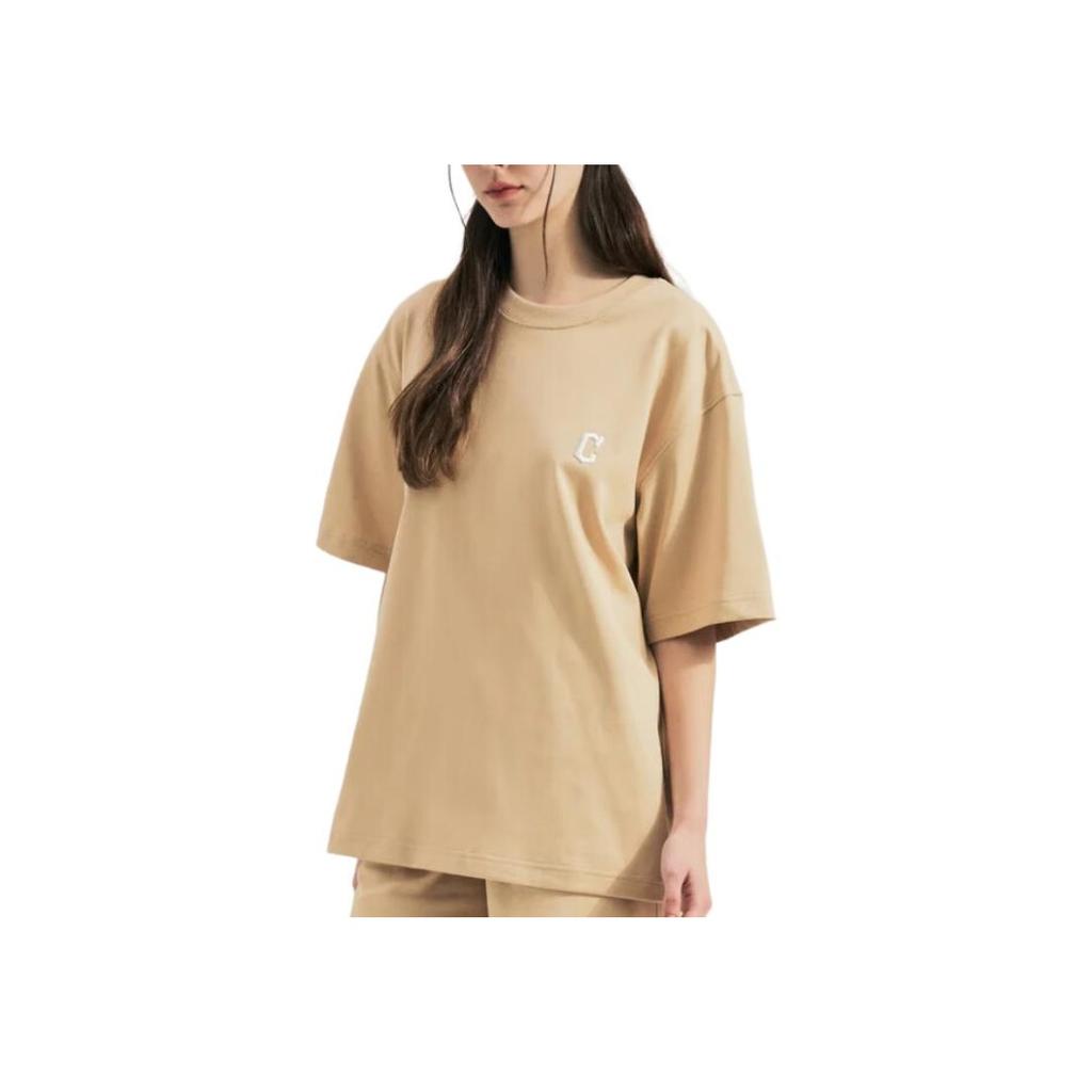 New MLB SS24 T Shirt Unisex Apricot 3ATSB1143-45BGL