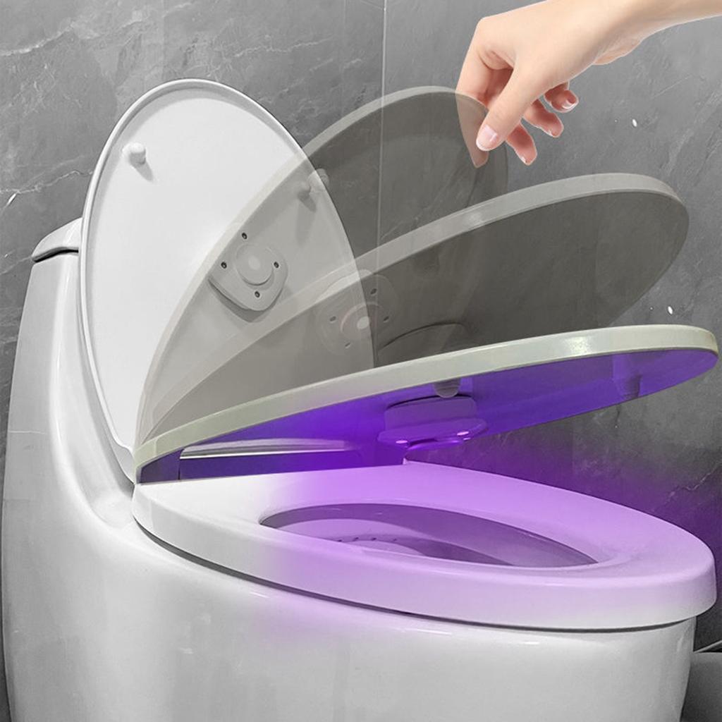 Toilet Automatic Sterilization And Disinfection Device Toilet Seater Prevention UV Deodorization And Odor Removal Induction Disinfection Lamp
