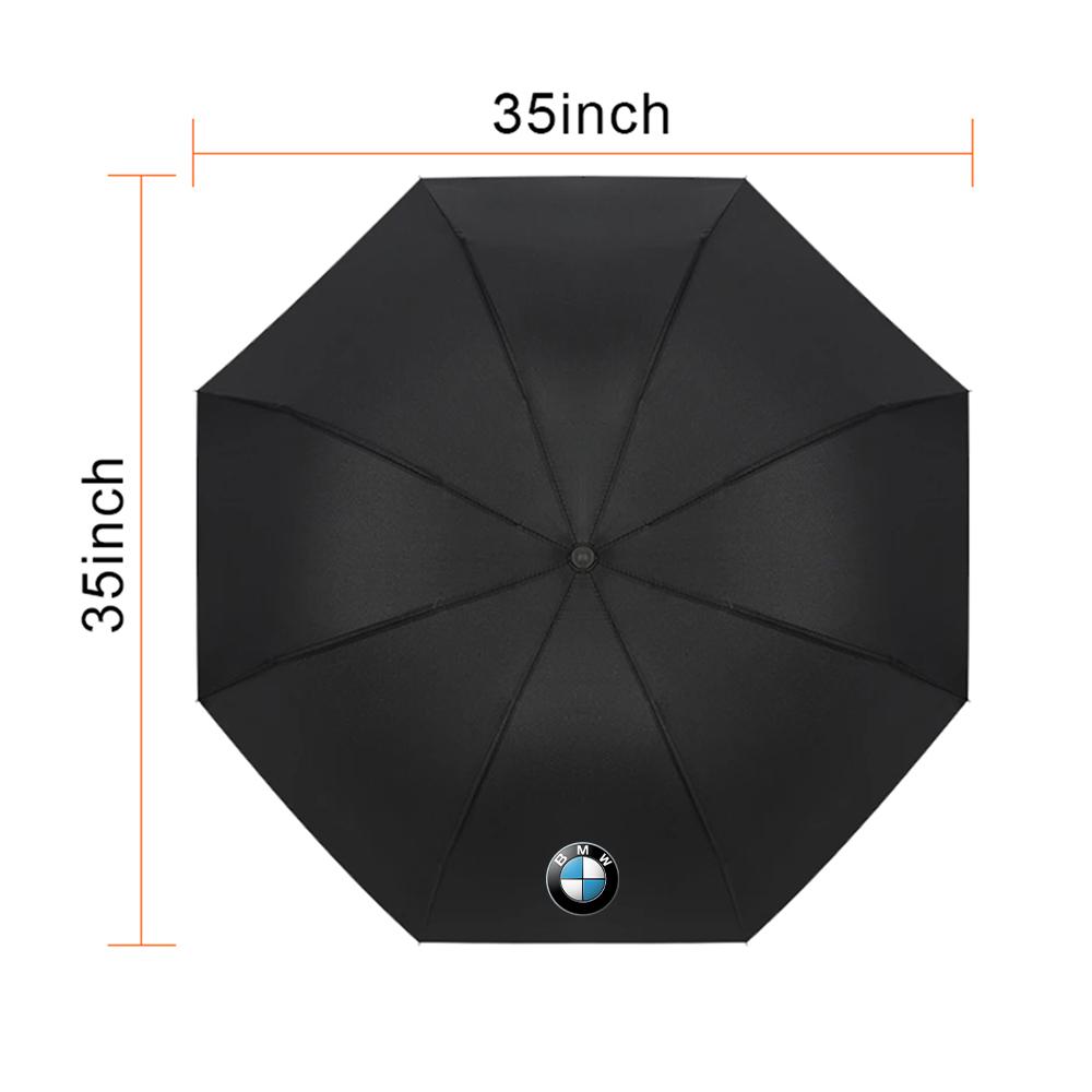 Car Automatic Folding Windproof Sunshade Umbrella For BMW M Power M3 M4 M5 X3 X5 E46 E90 E60 F10 F30 E39 E36 F20 E20 Performance