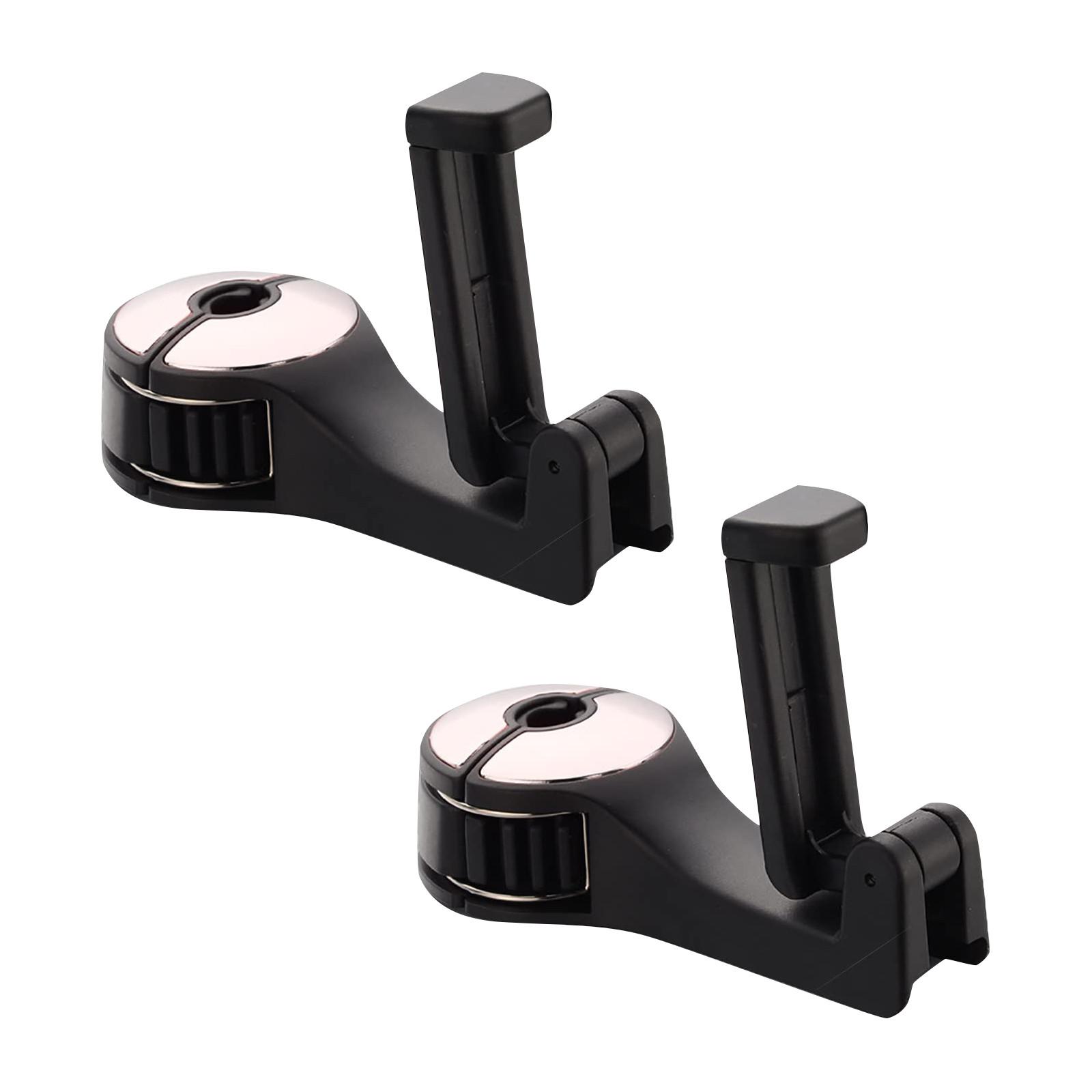 

Скрытый крючок в подголовнике автомобиля 2 в 1, крючки для автомобильных сидений 2 в 1 с держателем для телефона One Size