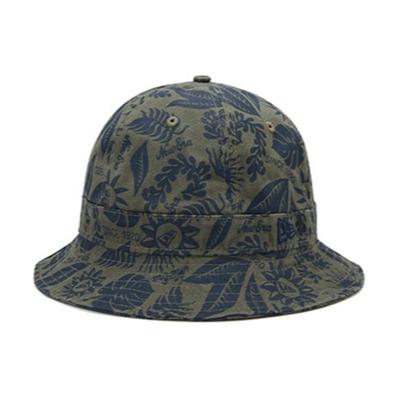 New Era Floral Print - Bucket Hat Unisex Couple Style Olive L