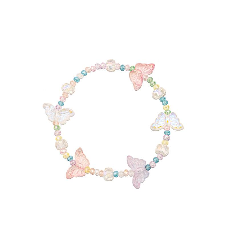 

ANENJERY набор браслетов из бисера и кристаллов для женщин, новый дизайн, милое ожерелье, женские ювелирные изделия, подарок