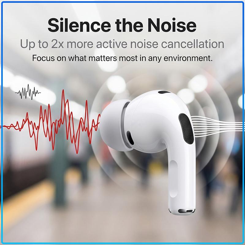 Air Pro 3 In-ear Wireless Bluetooth Headphones TWS Earphone Pro Noise Cancelling 30 Hours Playtime IPX4 Waterproof For iPhone Android 1:1
