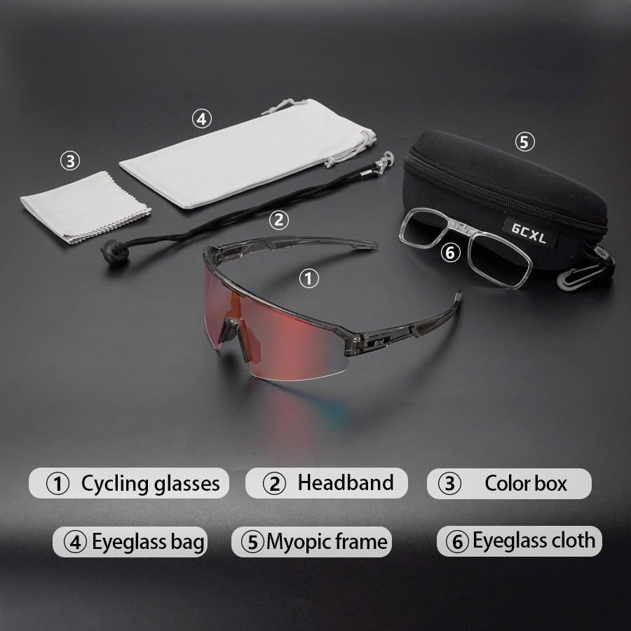 ELICIT Sports Cycling Glasses Men Women Photochromic Sunglasses Mountain Bicycle Road Eyewear Outdoor MTB Bike UV400 Goggles