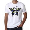 Men's Graphic T-Shirt Butterfly Skull Eco-Friendly Limited Edition Short Sleeve