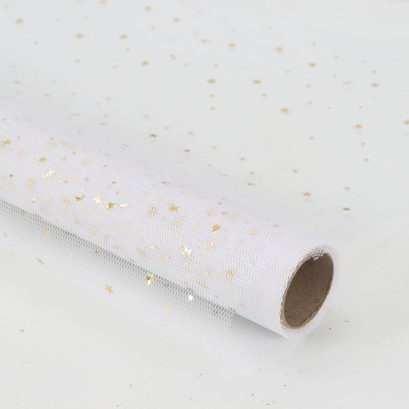 Yarn Flower Packaging, Mesh Flower Arrangement, Mesh Flower Shop Supplies, Bouquet Packaging Materials