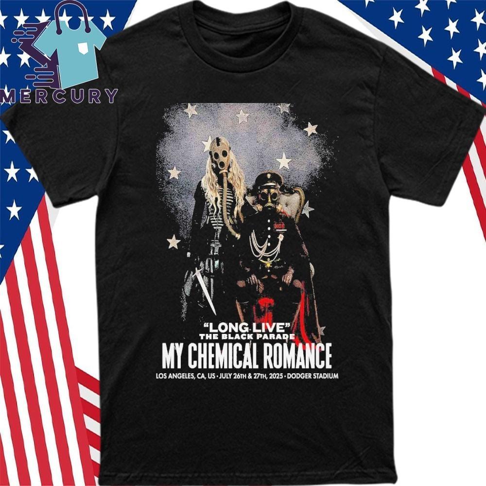 

My Chemical Romance Tour Los Angeles CA July 26 2025 Shirt Unisex T-Shirt XXXXL