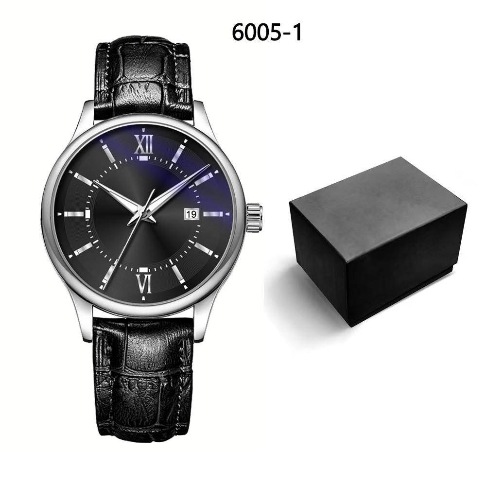 New Product - Premium Brand Men's Watch - Fashion Business Waterproof Men's Watch - Men's Quartz Watch - Leather Men's Watch
