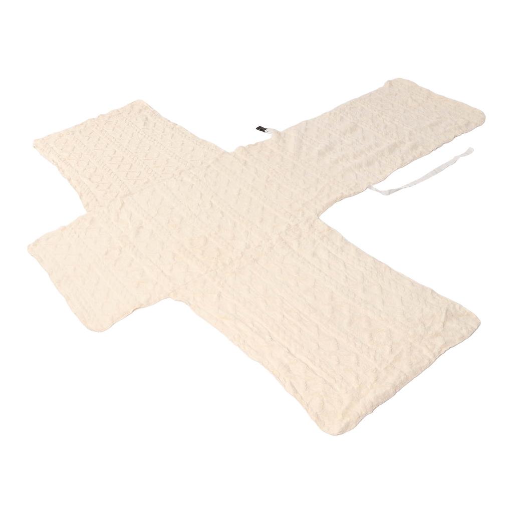 Sesselbezug Dick T-Form Beige Rutschfest Wendbar Sicher Einzelsofabezug für Familie