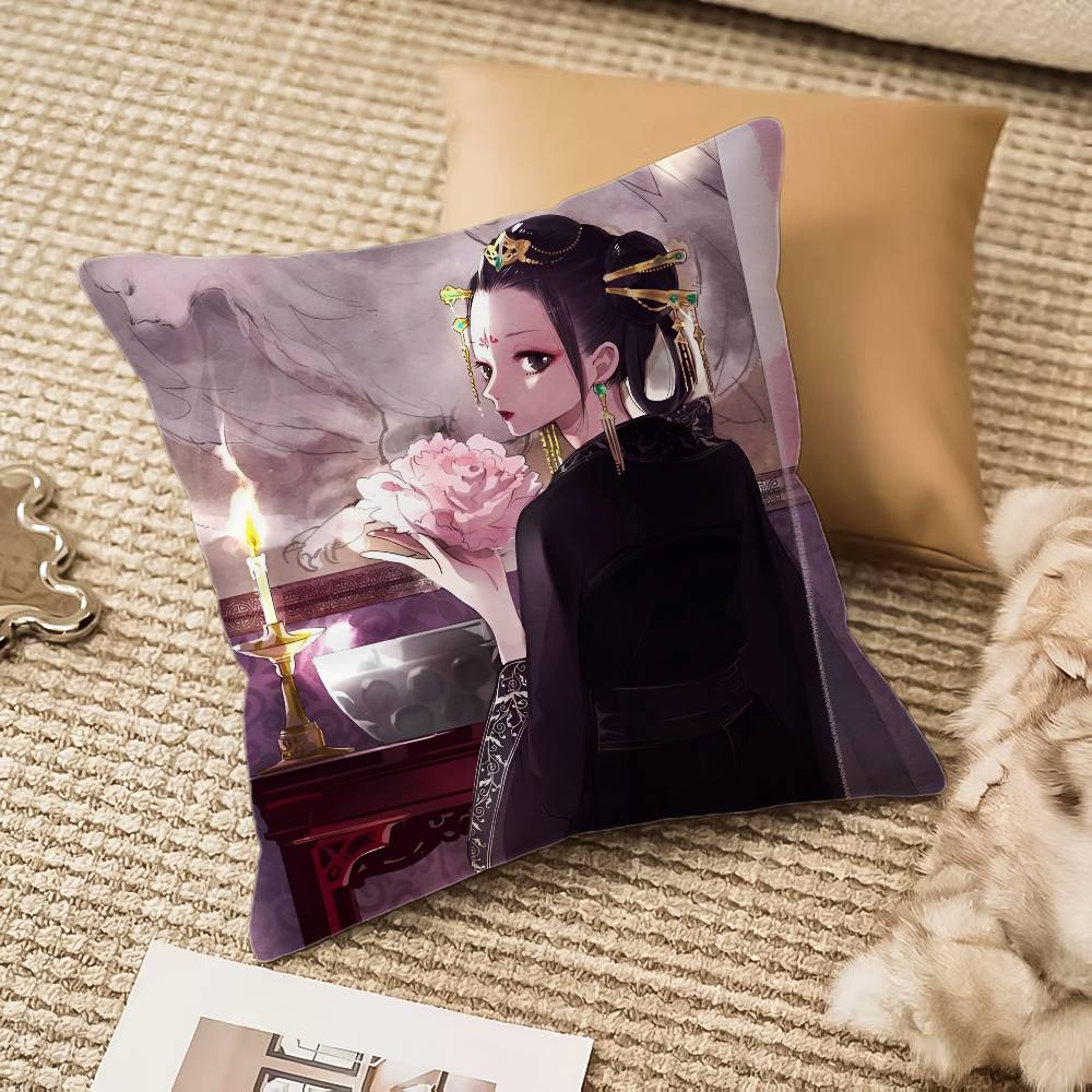 Koukyuu no Karasu Pillow Case Anti-dustmite Invisible zipper Sofa Bed