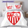 SCRA team Bedding Quilt Set Quilt Cover Pillowcase Home Decoration Birthday Gift (1 * duvet cover + 2 * pillowcase, without core)