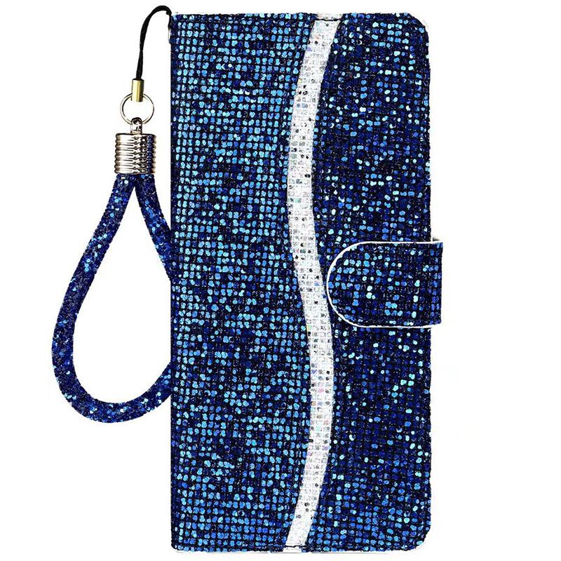 Wallet Flip Glitter Leather Case For Samsung Galaxy A51 A52 A53 A72 A71 A50 A70 A11 A21S A42 A13 A22 A32 A73 Note10 20 S9 S10