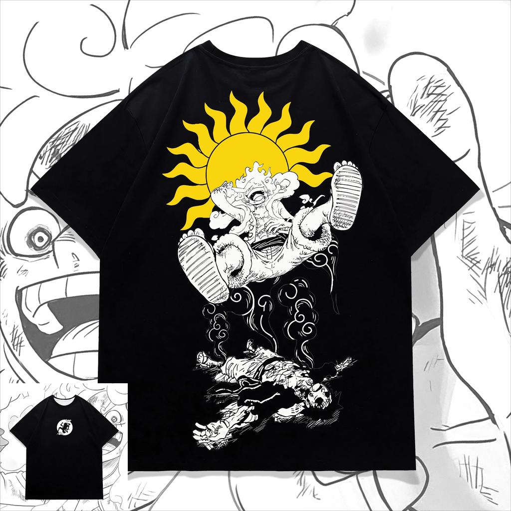 Summer Vintage Anime One Piece 3d Print Loose Short Sleeve Tops Fashion Unisex Unisexga Breathable Japanese Classic Anime Tshirt