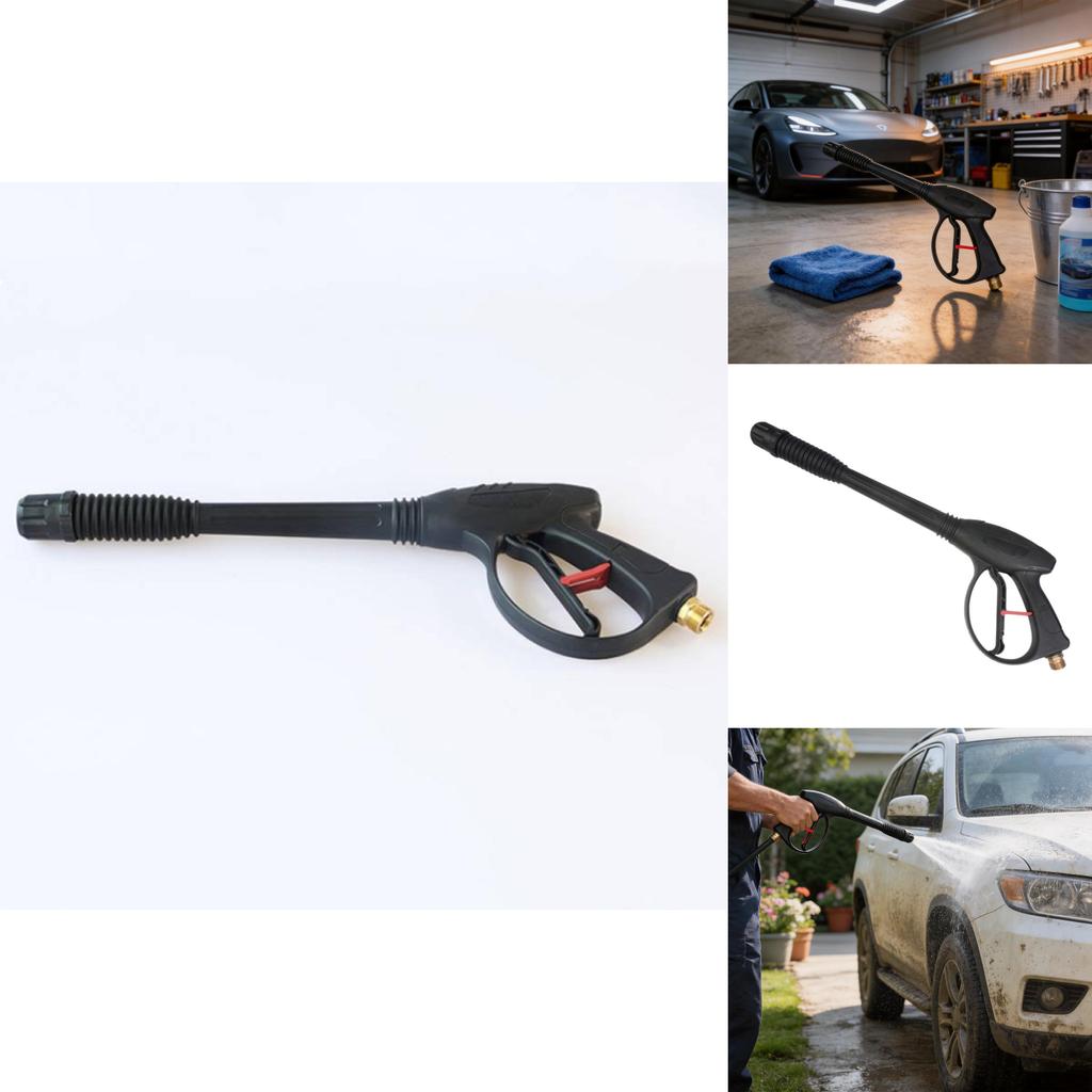 Standard Pressure Washer Gun With Copper And Stainless Steel For Car Cleaning And Home Use