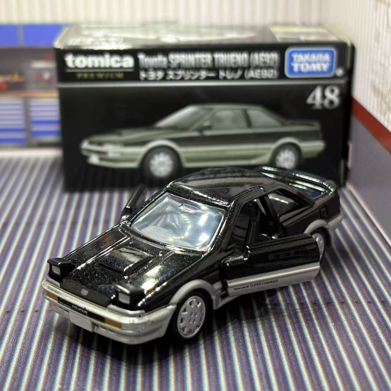 

Takara Tomy Tomica Premium 48 Toyota Sprinter Torino (AE92) Alloy car Diecast Model Replica Series Children Gifts Boy Toys