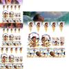 Disney Moana 82pcs Kids Party Tableware Set With Plates Cups Utensils Birthday Supplies