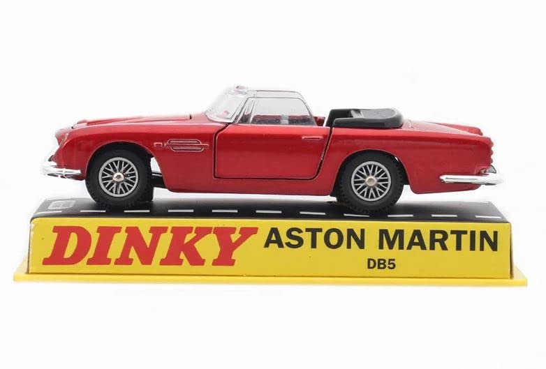 DINKY TOYS Aston Martin DB5 Metallic Red Aston Martin Dinky Reproduction Diecast Model Car 1/43