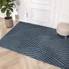 Geometric Wave Pattern Welcome Door Mats Waterproof Door Rug Bath Mat Entrance Doormat  Corridor