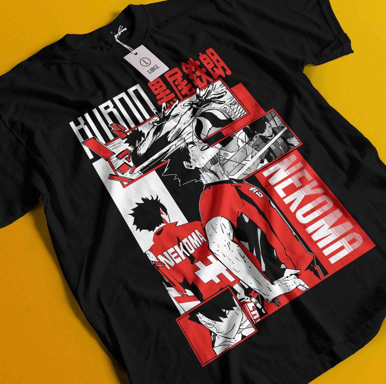 

Haikyuu Shirt Shoyo Hinata Tshirt Kageyama Tsukishima Anime Kuroo Kenma T-Shirt Mens Womens Tees Top 3XL