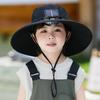 with Cooling Fan Sun Hat Wide Brim Kids Fisherman Hat New Outdoor Sunshade Hat