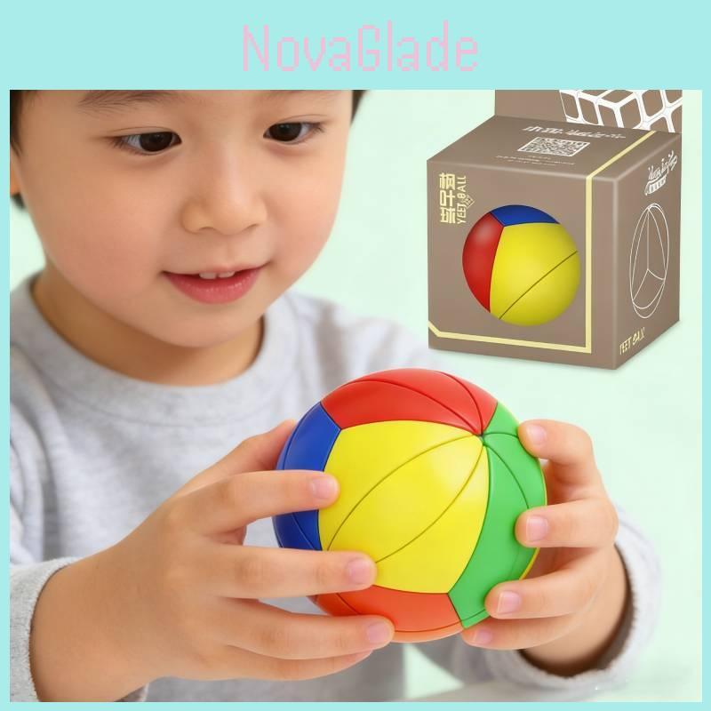 Creative Maple Leaf Sphere Puzzle Toy For Kids Educational Brain Teaser