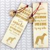 Saluki, Persian Greyhound, Arabian hound, Gazelle hound - dog bookmark, personalized bookmark, gift for bookworm from Art-Dog brand