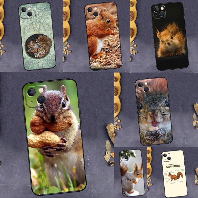 Squirrel Cute Animals Case For ZTE Nubia Red Magic 11 10 8 8S 9 9S 10S Pro Plus 6 7 6S 7S Pro 5G 6R 10 Air Cover