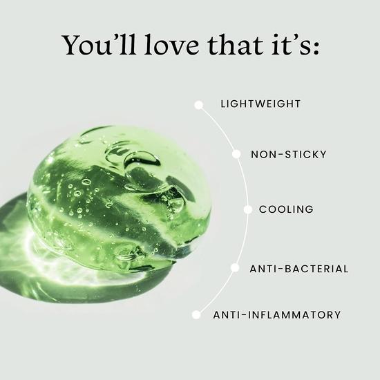 Foxtale Green Tea Oil-Free Gel Moisturizer for Face | Hyaluronic Acid, Niacinamide| Lightweight for Oily, Acne-Prone Skin | Men & Women - 50g