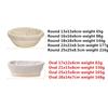 Round /Oval Bread Fermentation Natural  Rattan Basket Country Bread Baguette Dough Mass Proofing Tasting Proving Baskets BakerySupplies
