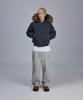 SCALLYWAG Flare Baggy Fleece-Lined Training Pants [Gray]