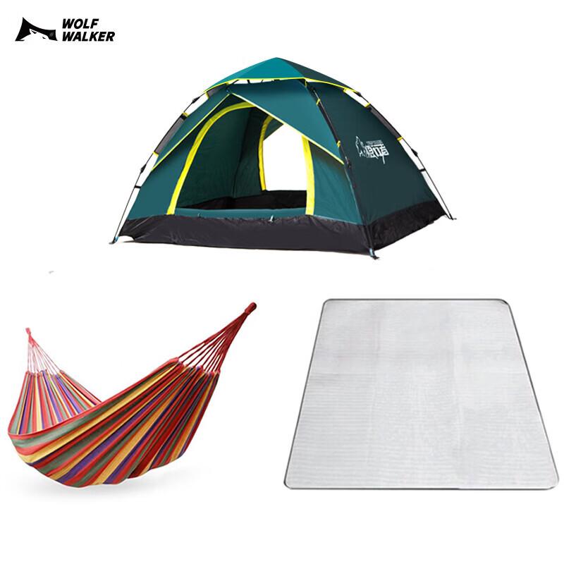 Wolf Walker Outdoor Automatic Waterproof Camping Tent 200*150*100cm