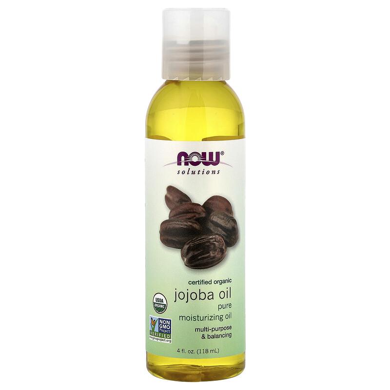 Soluções, Óleo de Jojoba Orgânico Certificado, 4 fl oz (118ml)