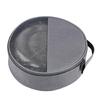 Outdoor Plate Dish Bowl Storage Bag Round Plate Carriers Bag for Picnics Camping Plate Organizers Tableware Container